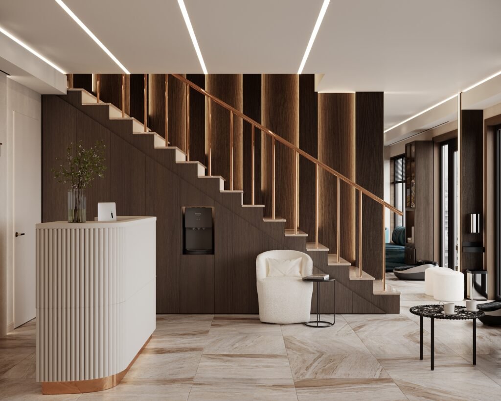 Інтер’єр Omega Dental Clinic в Одесі